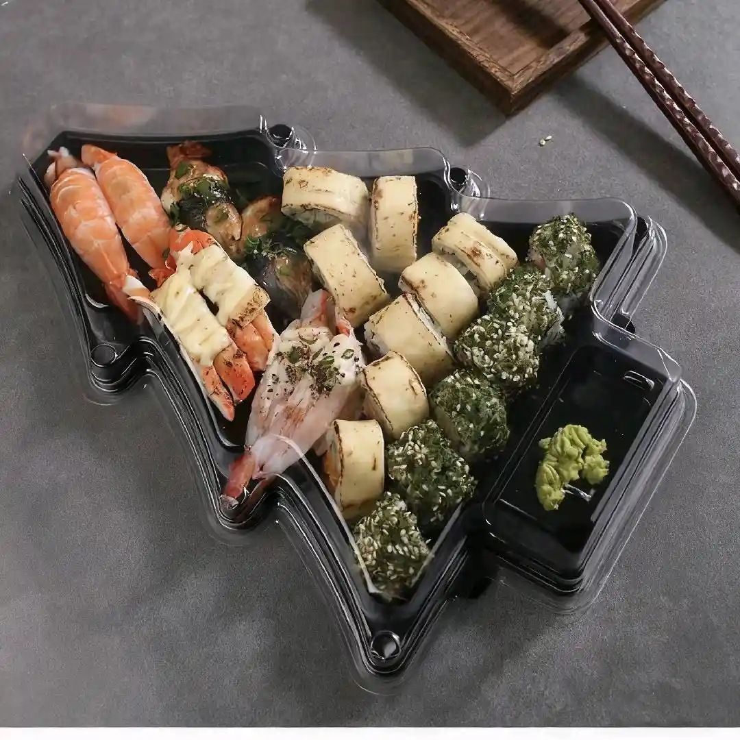 christmas tree sushi box-1
