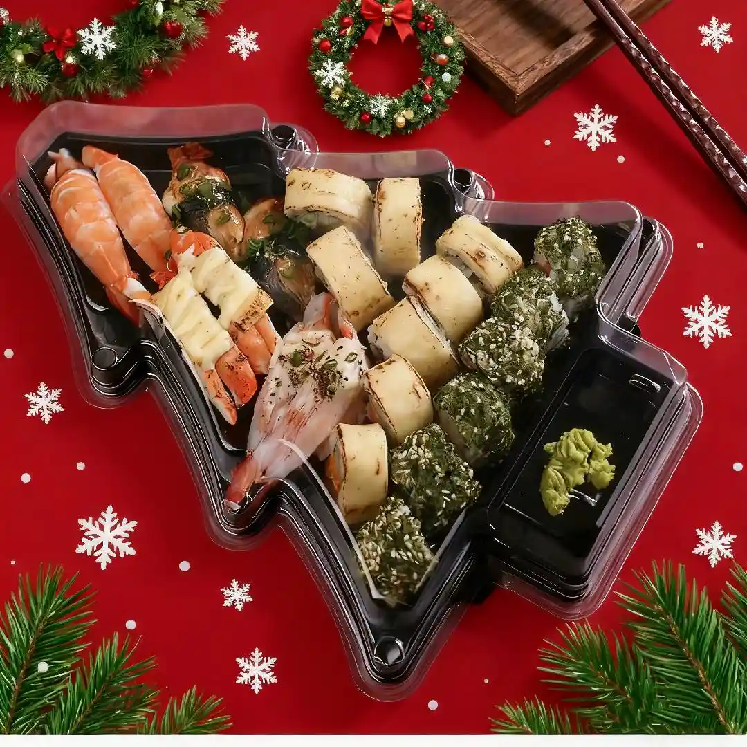 christmas tree sushi box-5